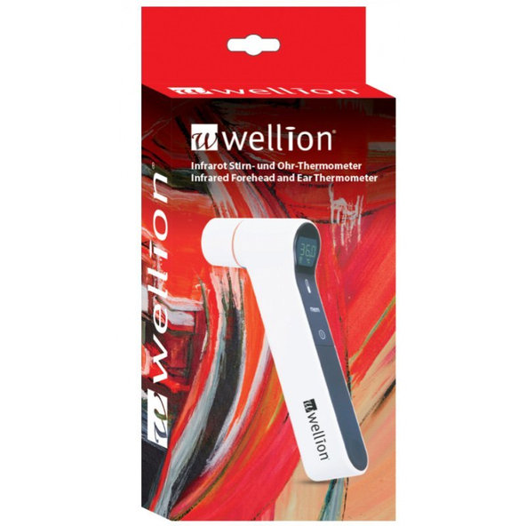Wellion infračervený čelový a ušný teplomer 1ks