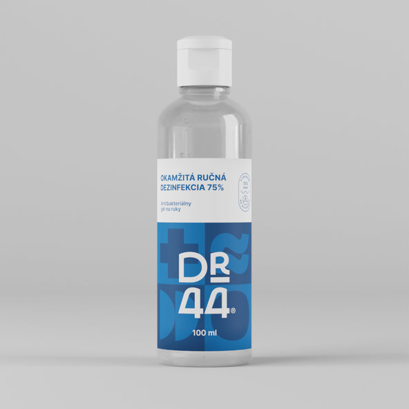 DR.44 OKAMŽITÁ RUČNÁ DEZINFEKCIA  antibakteriálny gél 100ml