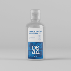 DR.44 OKAMŽITÁ RUČNÁ DEZINFEKCIA antibakteriálny gél (75% etanol) 50ml