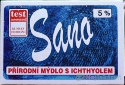 E-shop SANO - mydlo s ichtamolom 5%