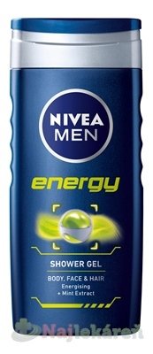 NIVEA MEN SPRCHOVÝ GÉL ENERGY