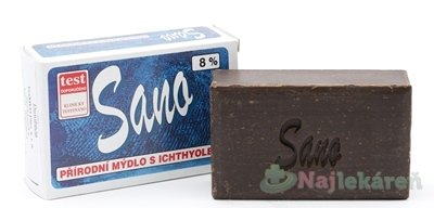 E-shop SANO - mydlo s ichtamolom 8%