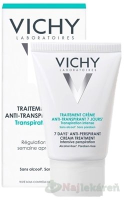 E-shop VICHY DEO Krémový antiperspirant so 7-dňovým účinkom 30 ml