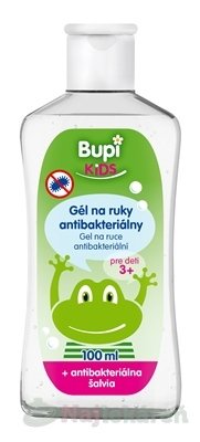 E-shop Bupi KIDS GÉL na ruky antibakteriálny so šalviou 100ml