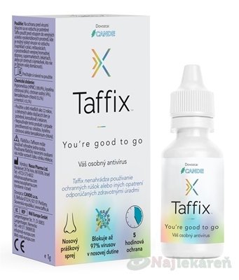 E-shop Taffix nosový práškový sprej 1 g