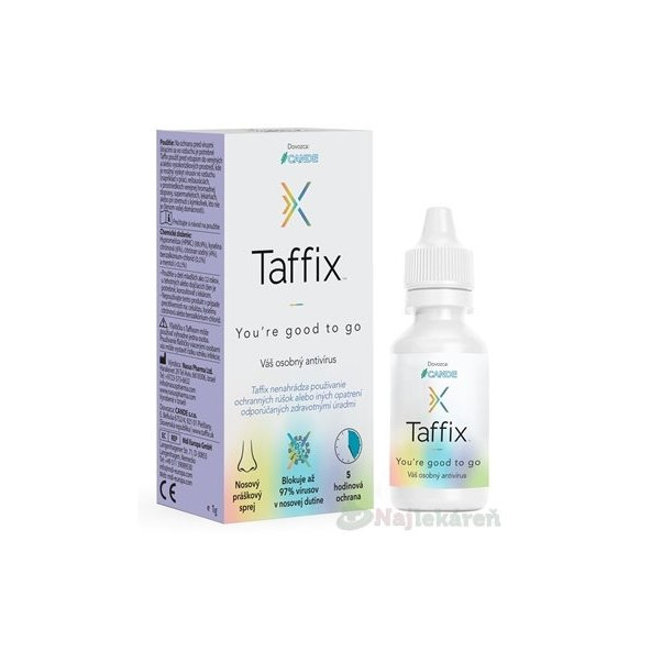 Taffix nosový práškový sprej 1 g