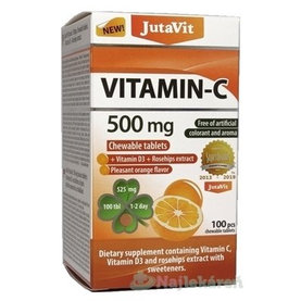 JutaVit Vitamín C 500 mg, 100 ks