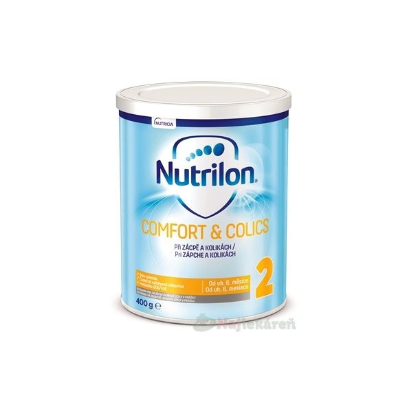 Nutrilon 2 COMFORT & COLICS mliečna výživa v prášku (od ukončeného 6 m), 1x400g