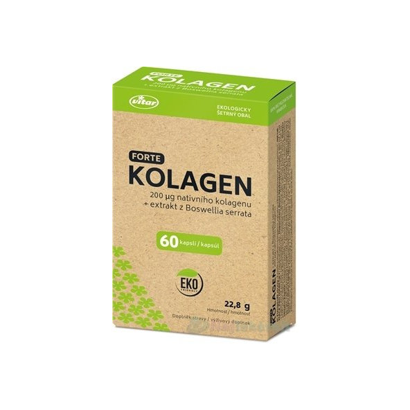 VITAR KOLAGÉN FORTE + extrakt z Boswellia serrata, 60 cps