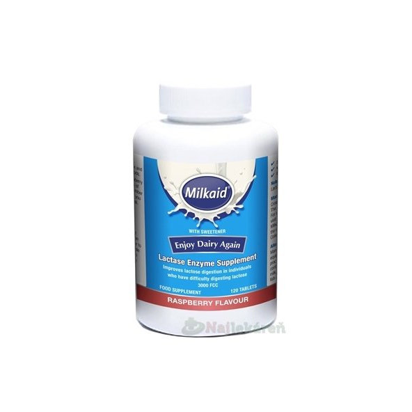 Milkaid Lactase Enzyme Supplement