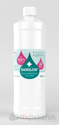 E-shop SANILON čistiaci antibakteriálny gél na ruky 900ml