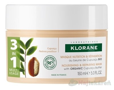 E-shop KLORANE Maska na vlasy s bio maslom cupuaçu 150ml