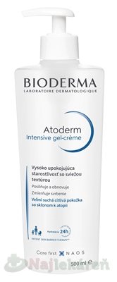 E-shop BIODERMA Atoderm Intensive gél-krém 500ml