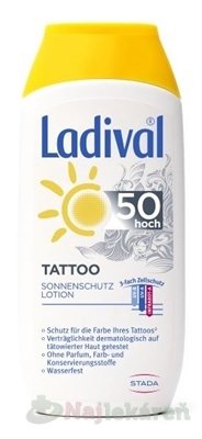 E-shop Ladival TATTOO SPF 50 mlieko