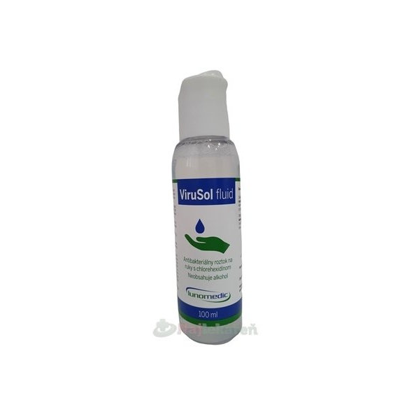 ViruSol fluid antibakteriálny roztok na ruky s chlorhexidínom 100ml