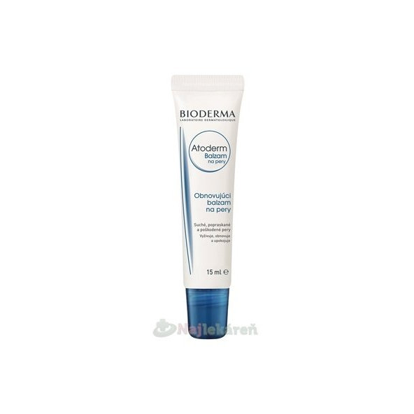 BIODERMA Atoderm Balzam na pery 15 ml
