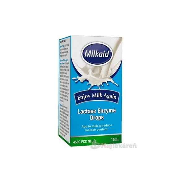 Milkaid Lactase Enzyme Drops