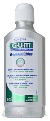 E-shop GUM Original White ústna voda