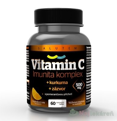 E-shop Vitamín C 500 mg Imunita komplex SALUTEM