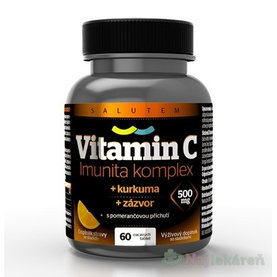 Vitamín C 500 mg Imunita komplex SALUTEM