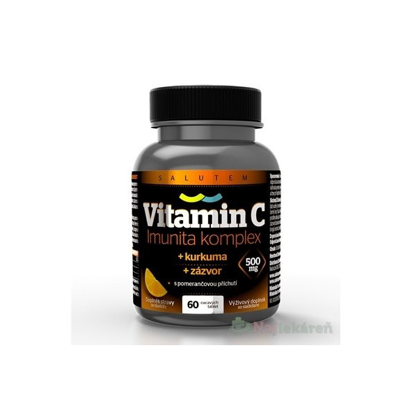 SALUTEM Vitamín C 500 mg Imunita komplex