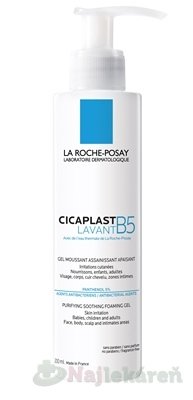 E-shop LA ROCHE-POSAY Cicaplast Lavant B5 penivý gél 200ml