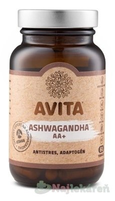 E-shop AVITA ASHWAGANDHA AA+, 60ks