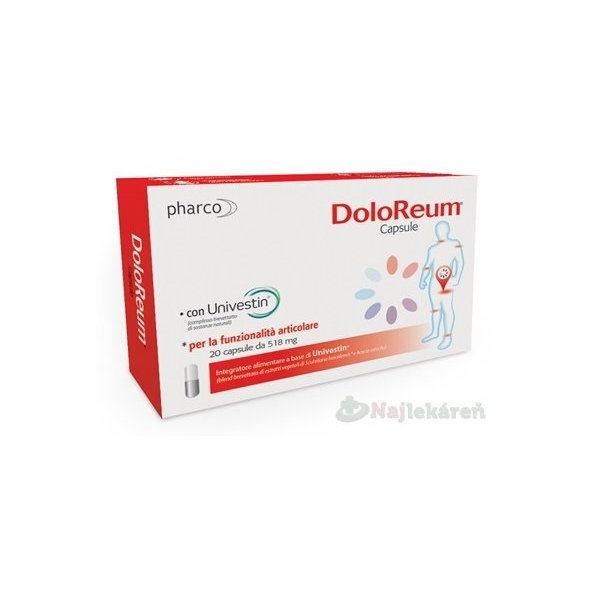 DOLOREUM na kĺby a šľachy 20 kapsúl