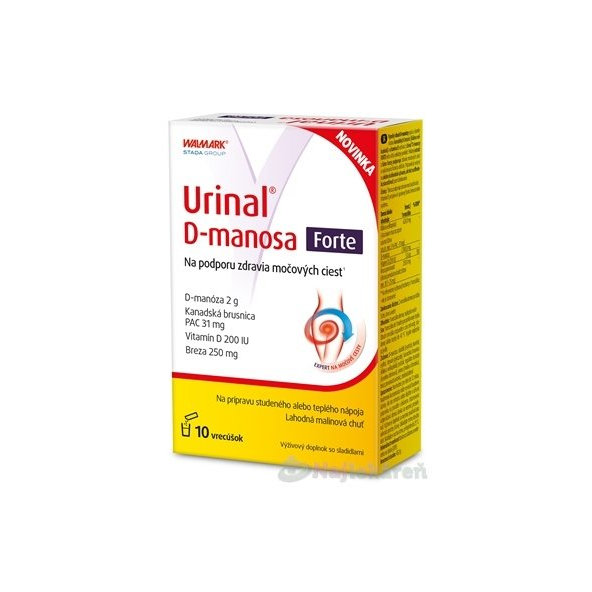 Idelyn Urinal D-manosa Forte na močové cesty 10 vreciek