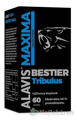 E-shop ALAVIS MAXIMA BESTIER Tribulus, 60 cps