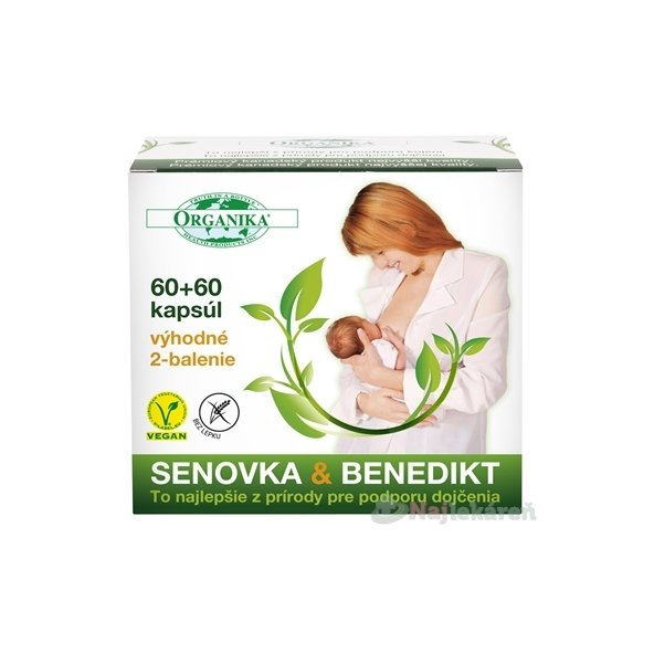 ORGANIKA SENOVKA & BENEDIKT 2x60 ks