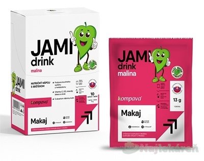E-shop Kompava JAMI drink Malina, 10ks