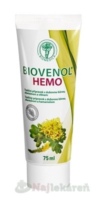 E-shop BIOMEDICA BIOVENOL HEMO gél na hemoroidy 75 ml