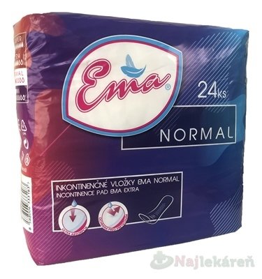 E-shop Ema Normal vložky inkontinenčné, pre ženy 24ks
