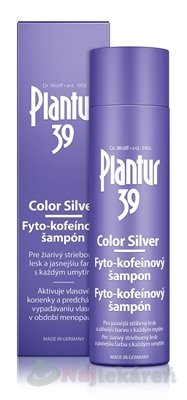 E-shop Plantur 39 Color Silver Fyto-kofeínový šampón