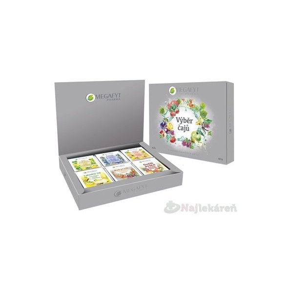 MEGAFYT kazeta Výber čajov, 6x5ks