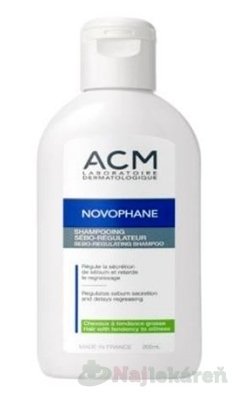 E-shop ACM NOVOPHANE šampón regulujúci tvorbu mazu