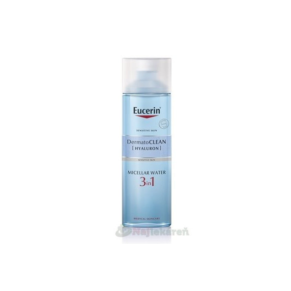 Eucerin DermatoCLEAN HYALURON Micelárna VODA 3v1 200ml