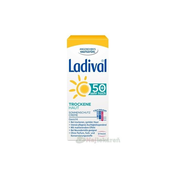 Ladival Na suchú kožu SPF 50+ krém