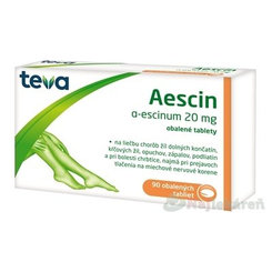 AESCIN Teva 20mg 90 tbl