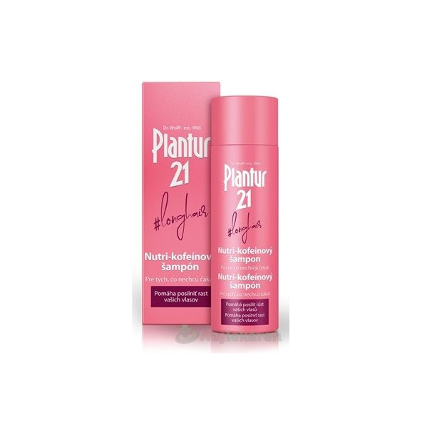 Plantur 21 longhair Nutri-kofeinový šampón 200 ml