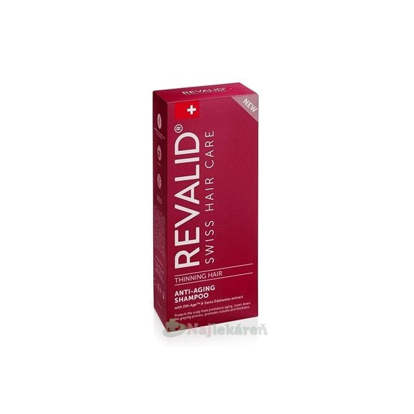REVALID ANTI-AGING SHAMPOO proti starnutiu vlasov 200 ml