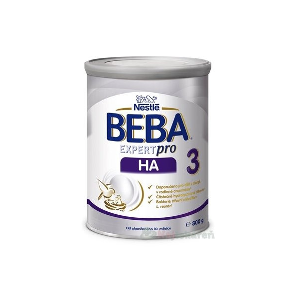 BEBA EXPERT pro HA 3 mliečna výživa, 800g
