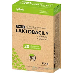 VITAR LAKTOBACILY FORTE + vláknina + vitamín C