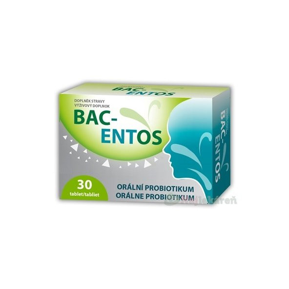 BAC-ENTOS tablety rozpustné v ústach 30 ks