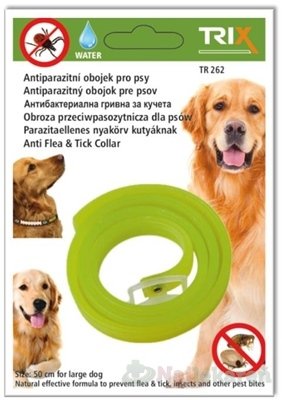 E-shop TRIX TR262 Antiparazitný obojok pre psov, dĺžka 50cm, 1ks