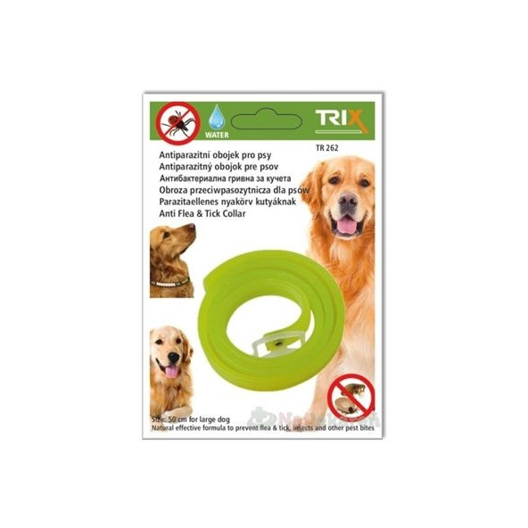 TRIX TR262 Antiparazitný obojok pre psov, dĺžka 50cm, 1ks