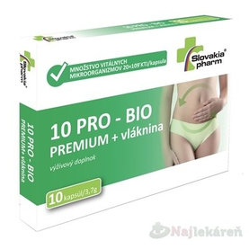 Slovakiapharm 10 PRO - BIO PREMIUM + vláknina