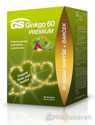 E-shop GS Ginkgo 60 PREMIUM darček 2020