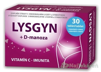 E-shop LYSGYN + D-manóza, 30 ks